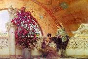 Alma Tadema Unconscious Rivals Germany oil painting reproduction
